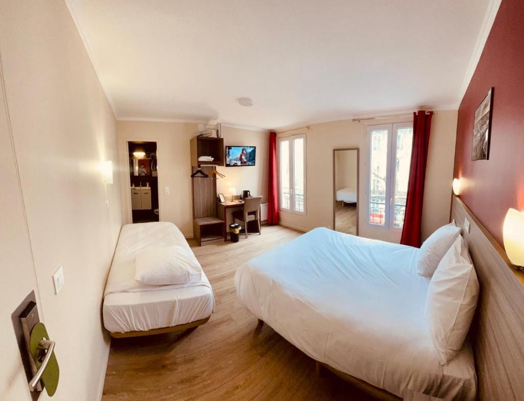 Hipotel Paris Gambetta Republique Экстерьер фото